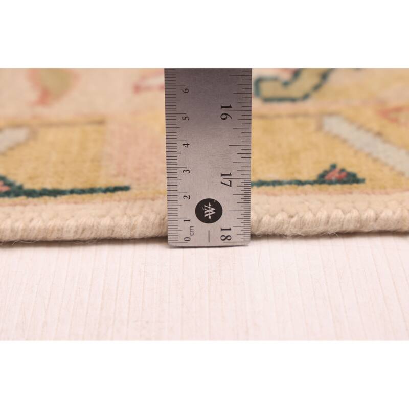 ECARPETGALLERY Hand-knotted Jules Serapi Ivory Wool Rug - 10'1 x 14'0