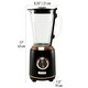 preview thumbnail 10 of 22, Haden Heritage 56 Ounce 5-Speed Retro Blender with Glass Jar