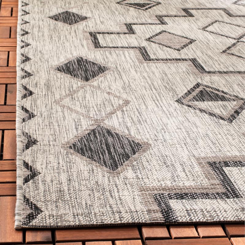 SAFAVIEH Courtyard Cemre Indoor/ Outdoor Waterproof Patio Backyard Rug