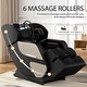 preview thumbnail 4 of 19, PU Leather Zero Gravity Massage Chair with Full Body Air Bags, 6 Rollers, Heating, Bluetooth, Recliner Chair