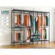 Clothes Rack Heavy Duty, Metal Clothing Rack for Hanging Clothes Rack ...