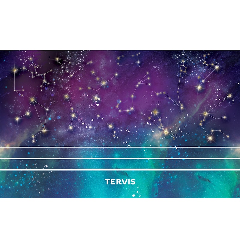 Tervis Traveler Zodiac Galaxy Triple Walled Insulated Travel Tumbler, Stainless Steel