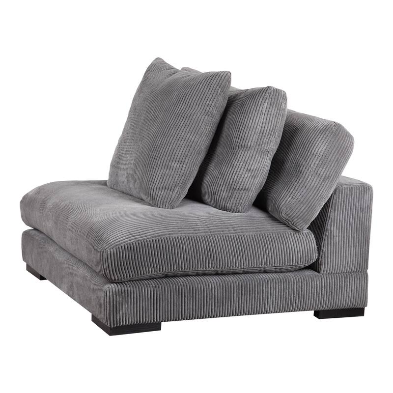 Aurelle Home Modern Timothy Modular Center Sectional Piece - 43.5 x 43.5 x 21