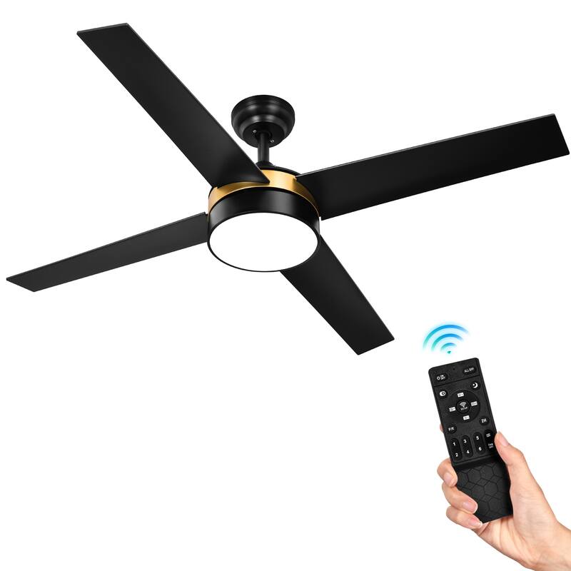 52 Inch Ceiling Fans with Light and Remote
