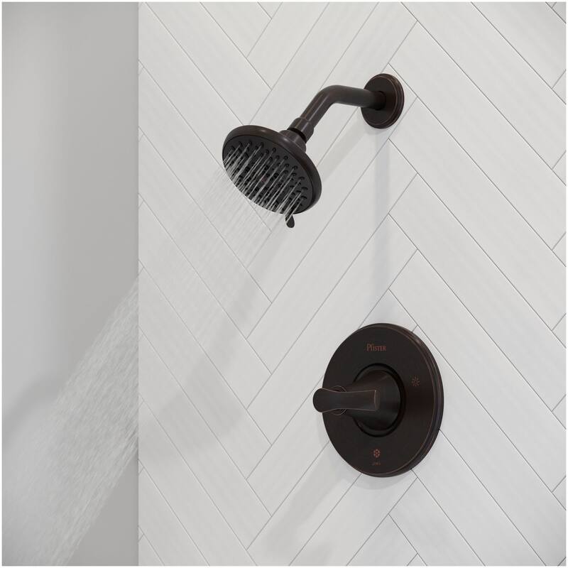 Pfister LG89-7WD Woodbury Shower Only Trim Package with 1.8 GPM Multi