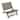 Coatway 1/2/4 PCS Patio Teak Wood Chair with Nylon Webbing Seat & Back