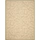 SAFAVIEH Courtyard Darline Indoor/ Outdoor Waterproof Patio Backyard Rug - 8' x 11' - Natural/Olive