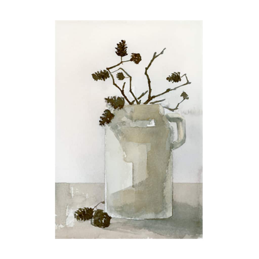Earthenware Jug (40 x 60) Canvas Art Print