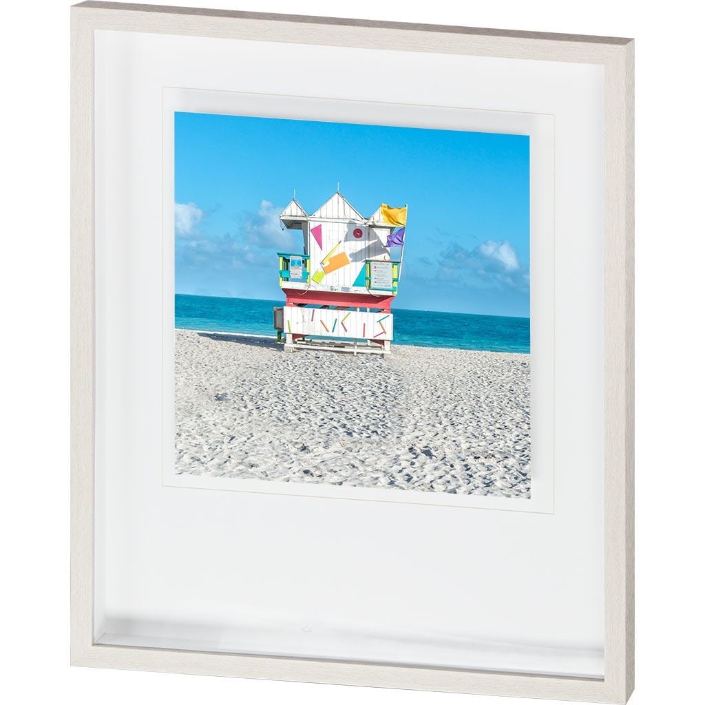 Mercana Miami Beach V by Richard Silver a Framed Photo Art Print Matted under Glass