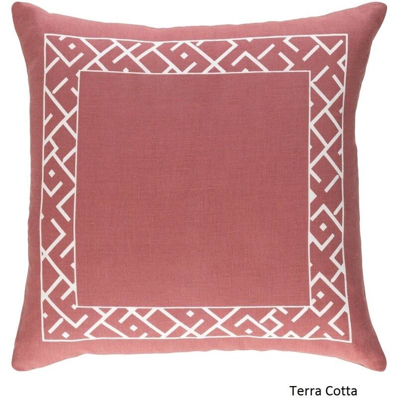 Decorative Yonge 18-inch Feather Down or Poly Filled Pillow