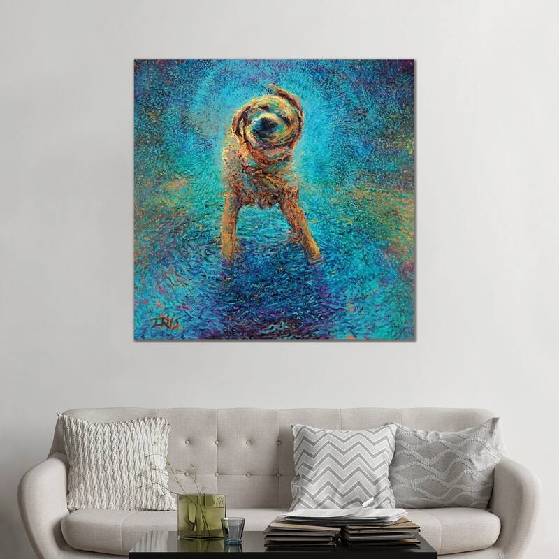 iCanvas "Shakin' Off The Blues" by Iris Scott Canvas Print