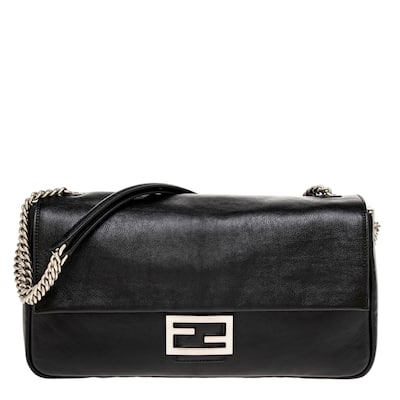 Fendi Large Baguette Chain Bag