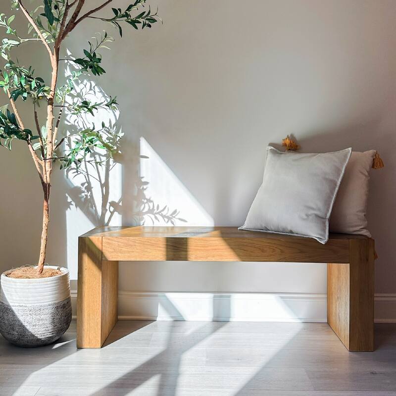 Maven Lane Zeno Wooden Bench