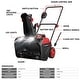 Efficient 21-Inch Cordless Snow Blower - 6-Inch Clearing Depth, 30ft ...