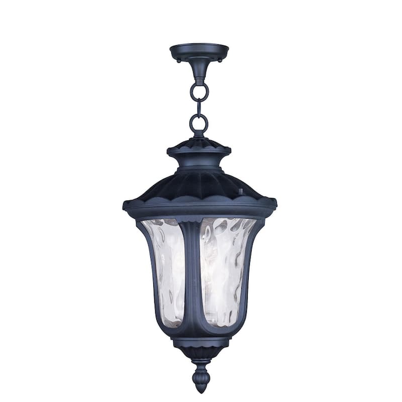 Livex Lighting Oxford 3 Light 11" Wide Outdoor Pendant