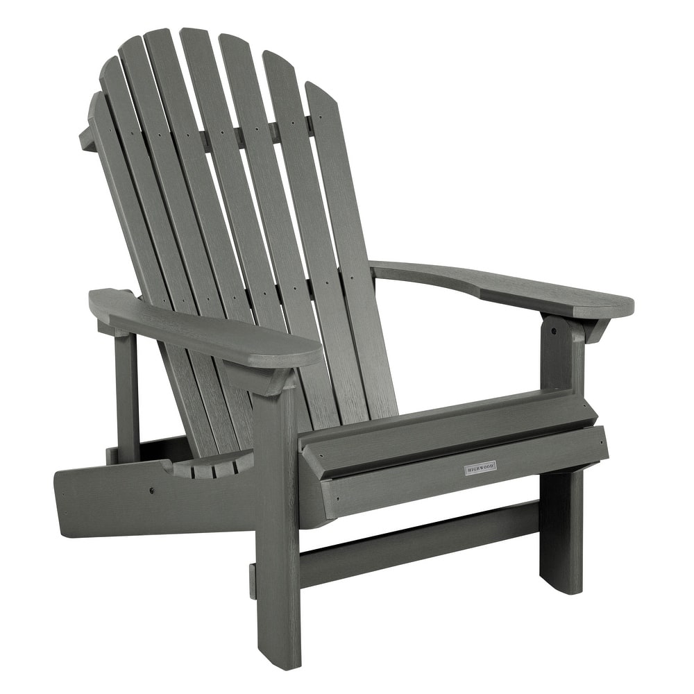 HIGHWOOD King-Size Folding and Reclining Adirondack Chair