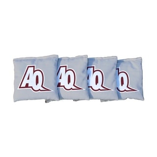 Black Aquinas College Saints Cornhole Bags