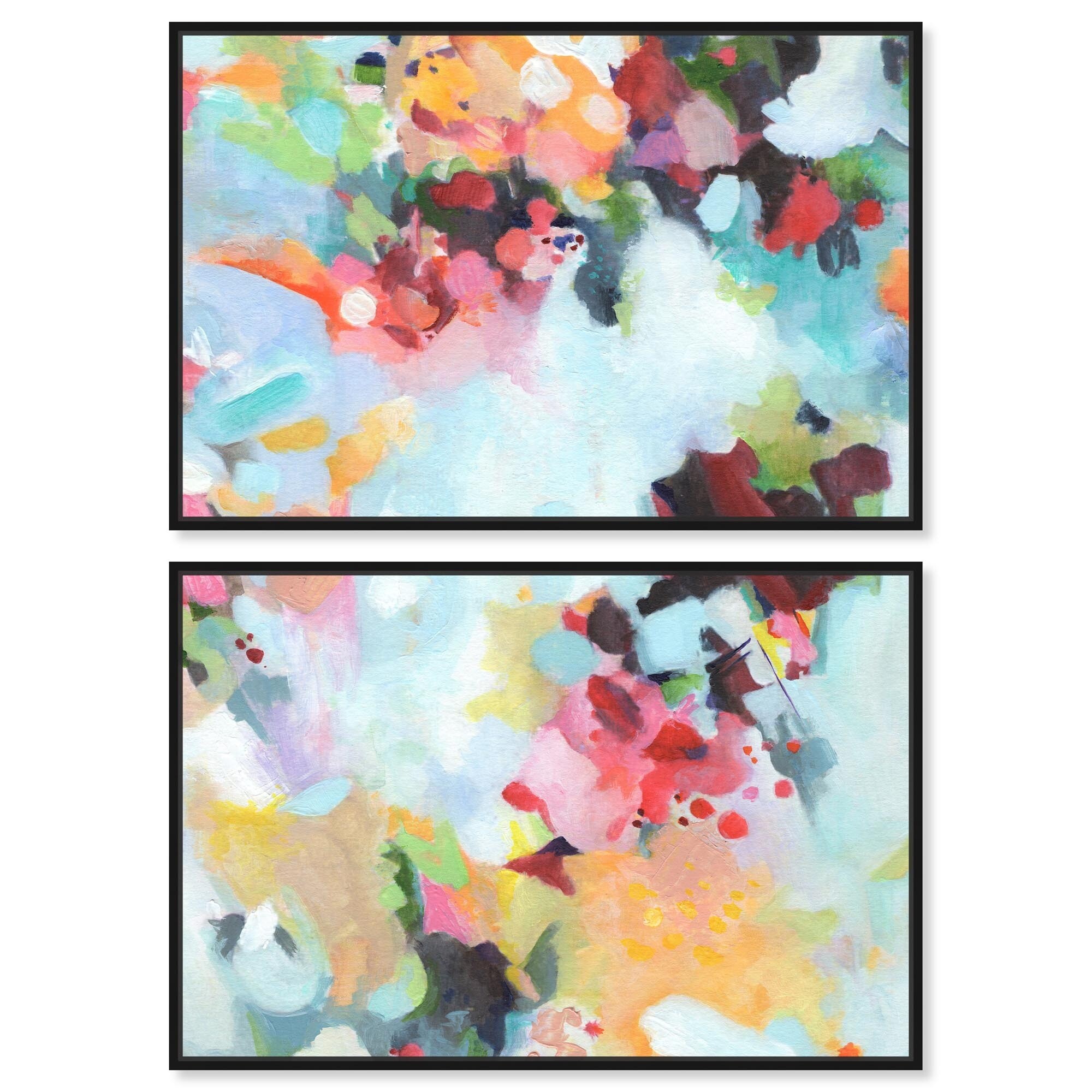 Play of Light Canvas Set of 2 by Art Remedy