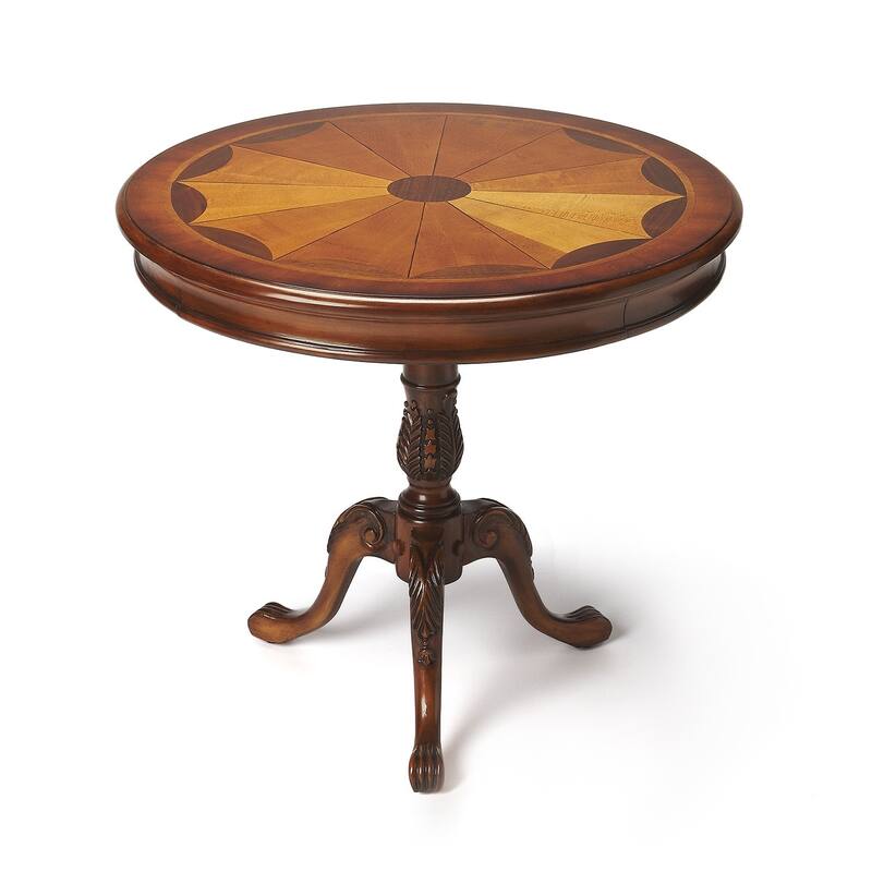 Matched Wood Table, Wood Burl Finish