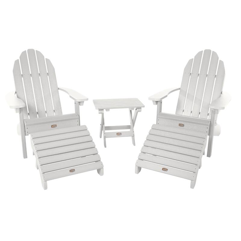 ELK OUTDOORS Adirondack Conversation Set - White