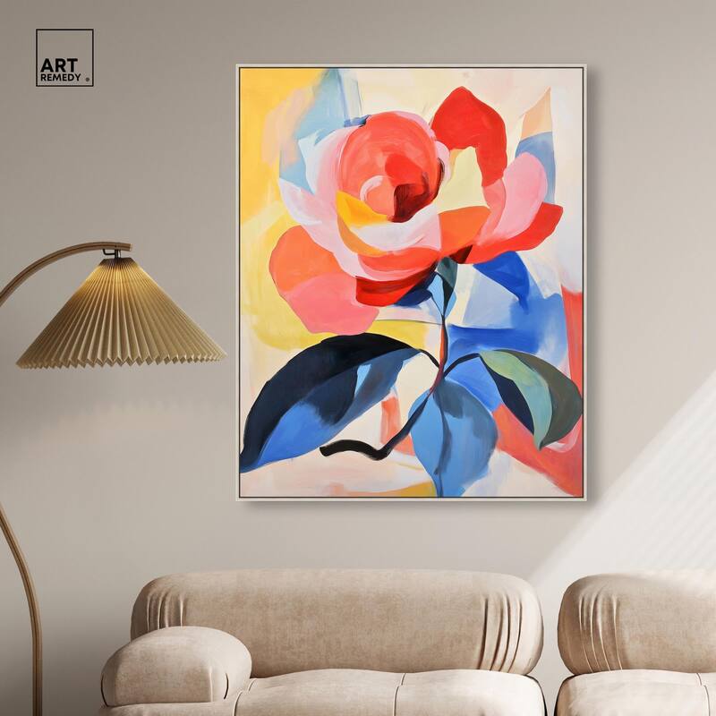 Chromatic Explosion II Canvas by Art Remedy