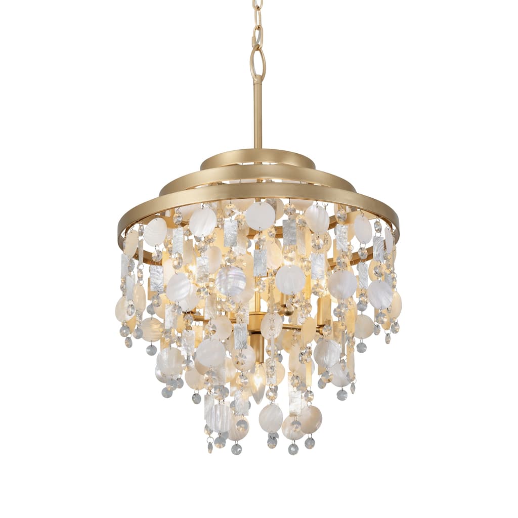 Varaluz Kalani 5-Light Chandelier - French Gold
