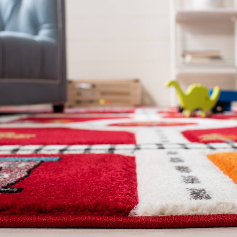 SAFAVIEH Carousel Kids Koika Neighborhood Road Rug