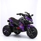 preview thumbnail 9 of 36, Kids Motorcycle Ride-On Motorcycle 3-Wheels Purple