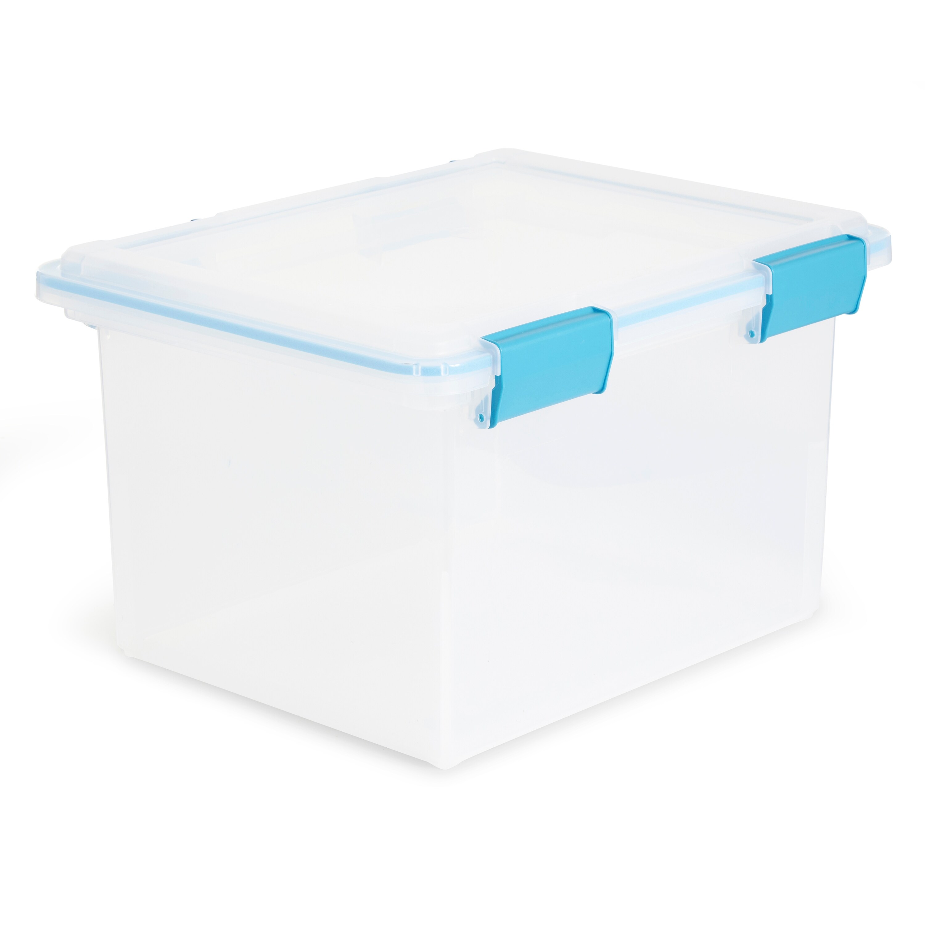 Sterilite 32 Quart Clear Stacking Storage Container with Gasket