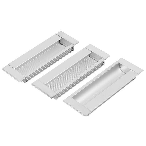 Shop Wardrobe Drawer Door Aluminum Recessed Rectangular Flush Pull