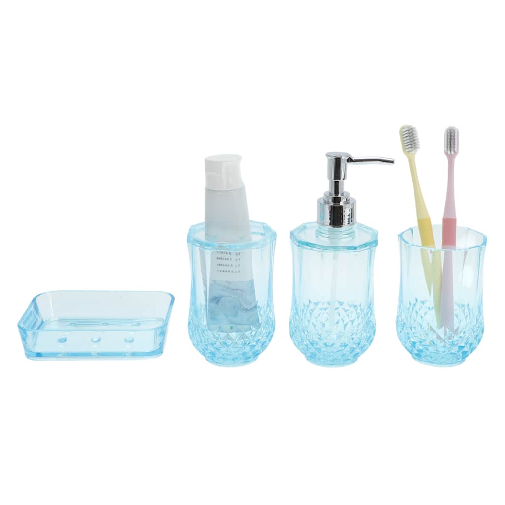 1 Set Durable Bathroom Accessories Set for Bathroom Vanities