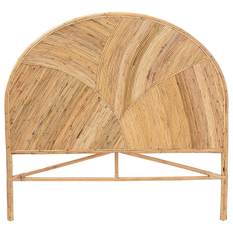 Seana Bohemian Rattan Standalone Headboard