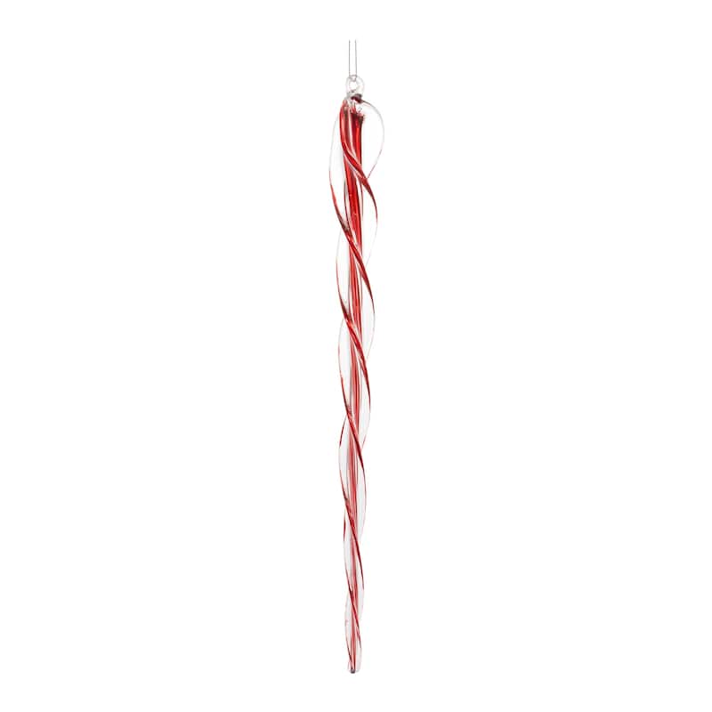 Glass Icicle Ornament (Set of 6)