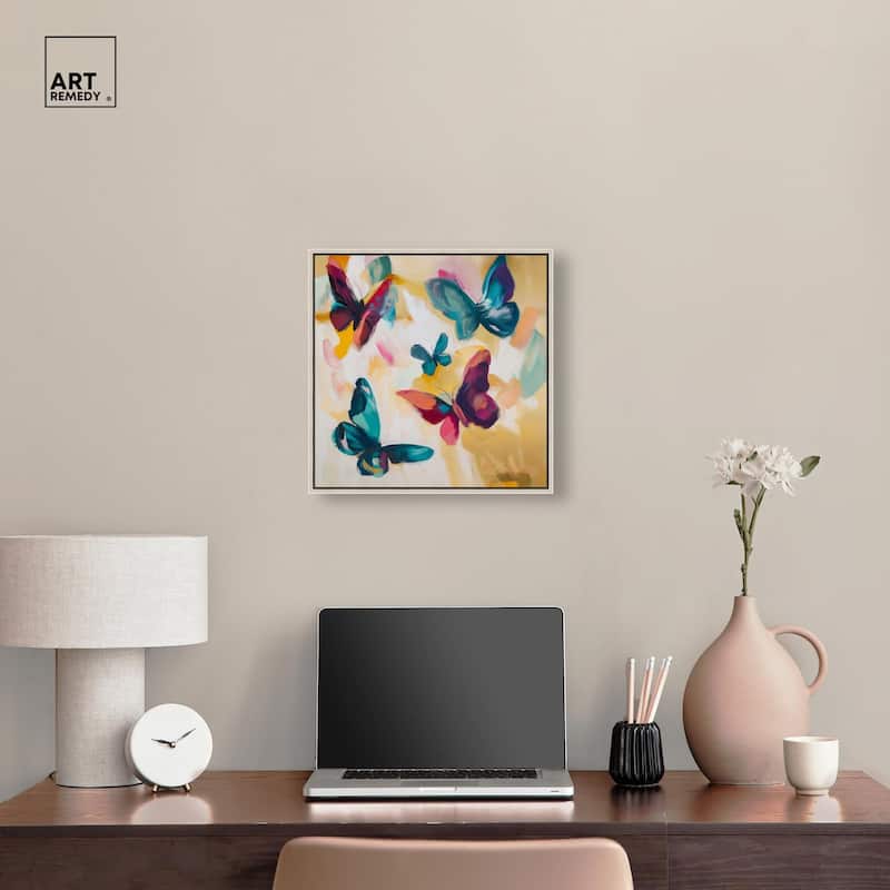 Wings in Waltz I Canvas by Art Remedy