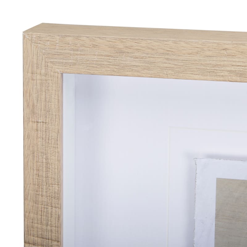 Shadows On Wood II Framed Art Print