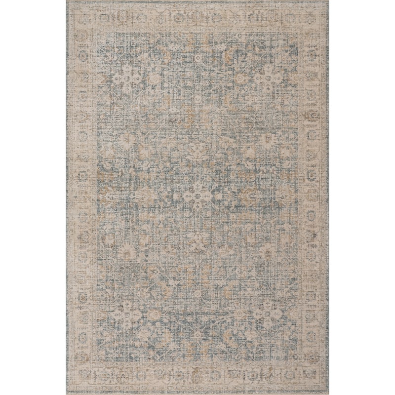 Nuloom Helisse Modern Abstract Rug - 6' 7" x 9' 6" - Beige - Rectangle