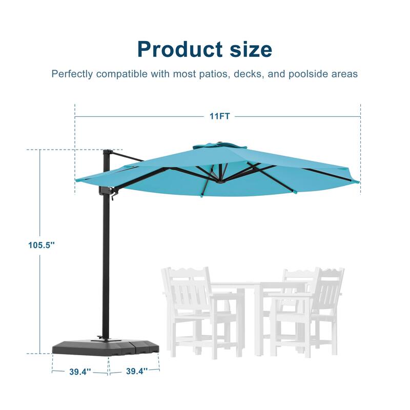 Outdoor 10FT Patio umbrella for Garden