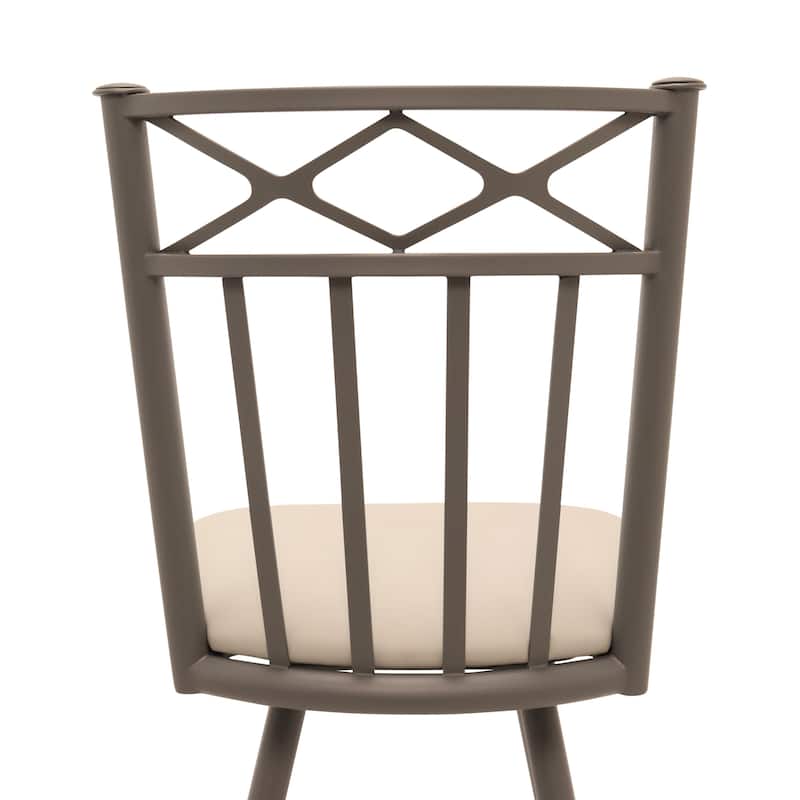 Tempo Furniture Lennix Swivel 26" Counterstool w/ Fully Welded Metal Frame (Commercial Grade) by Furnish Theory (Various Colors)