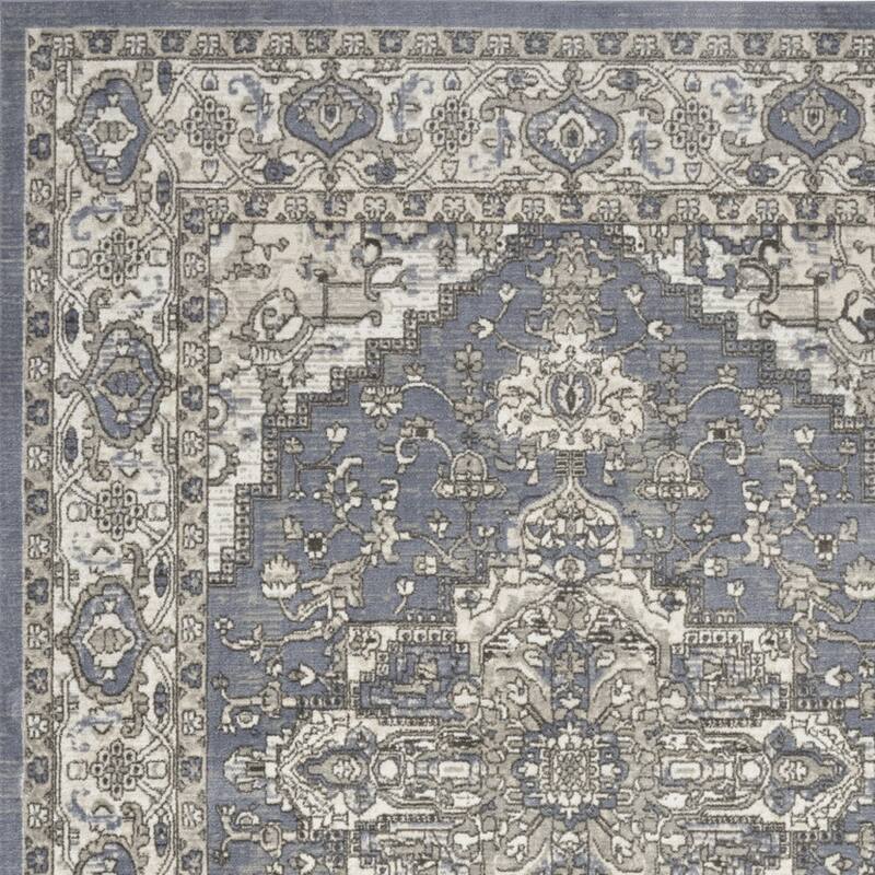 Makos Power Loomed Distressed Area Rug By HomeRoots