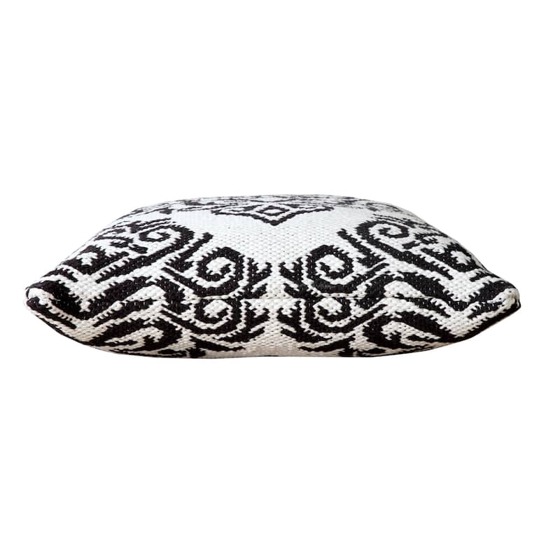 Sevita Traditional Decorative Damask Throw Pillow