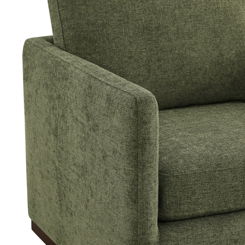 Spruce & Spring Shane Modern Swivel Accent Arm Chair