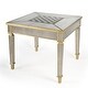 preview thumbnail 1 of 8, Butler Celeste Mirrored Game Table Silver