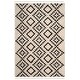preview thumbnail 11 of 13, SAFAVIEH Moroccan Fringe Shag Duyen 2-inch Thick Rug 5'3" x 7'6" - Cream/Charcoal - Rectangle