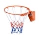 preview thumbnail 3 of 9, Orange Heavy Duty Q235 Wall Door Mounted Basketball Hoop with Nylon Net Perfect to Indoor or Outdoor Use