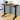 airLIFT 47" Electric Height Adjustable Standing Desk with Single Motor, Black/Black