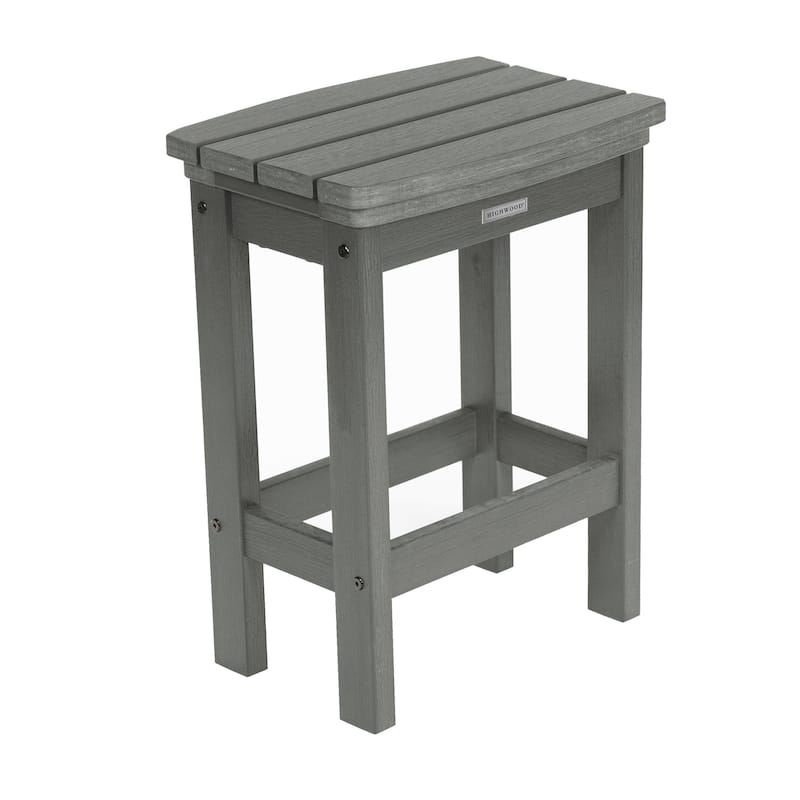 Lehigh Eco-friendly Outdoor Stool - Counter-height - Coastal Teak