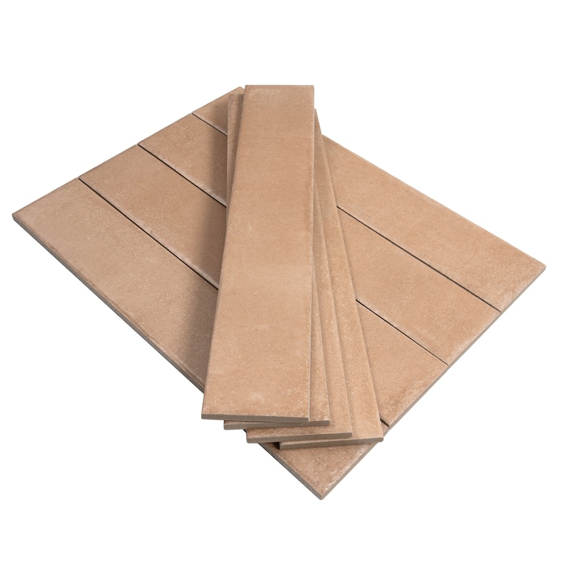 Cadence 3x16 Earthy Terracotta Porcelain Subway Wall and Floor Tile (14.21 sq ft/case) - 44 Pack