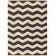 preview thumbnail 8 of 39, Hand-Woven Madeline Natural Jute Chevron Rug - 2' x 3'