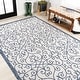 preview thumbnail 125 of 161, JONATHAN Y Ourika Vintage Filigree Textured Weave Indoor/Outdoor Area Rug