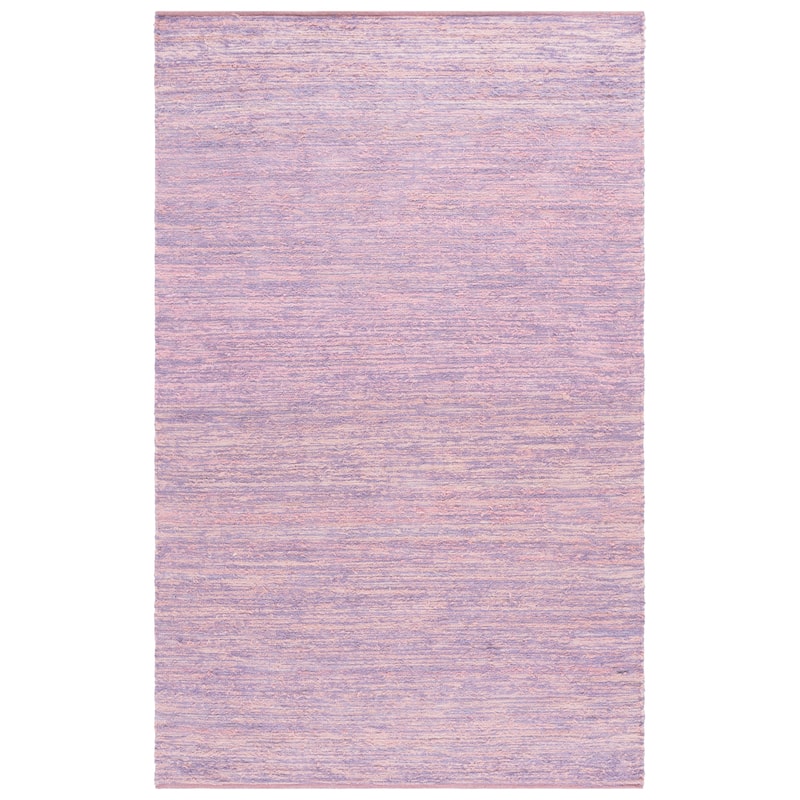 SAFAVIEH Handmade Montauk Euridice Cotton Rug - 6' x 9' - Lilac